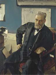 Valentin Serov Portrait of Emanuel Nobel, oil painting picture
